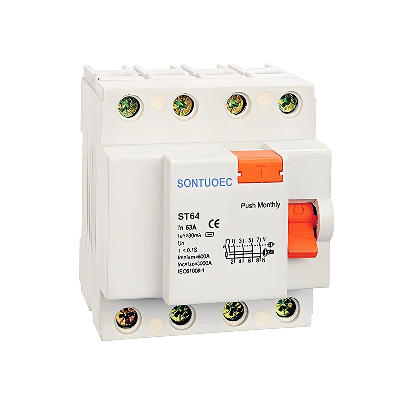 4p 63A / 30Ma Reserial Yourity Circaket Breaker
