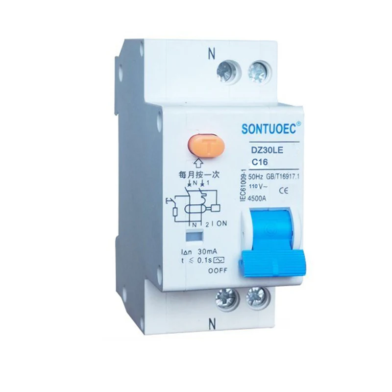 Electronic mhando rcbo